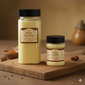 Peerzlimited Pure Desi Ghee – Cow & Buffalo Mix 1Kg